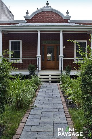 Aménagement d'un jardin en devanture