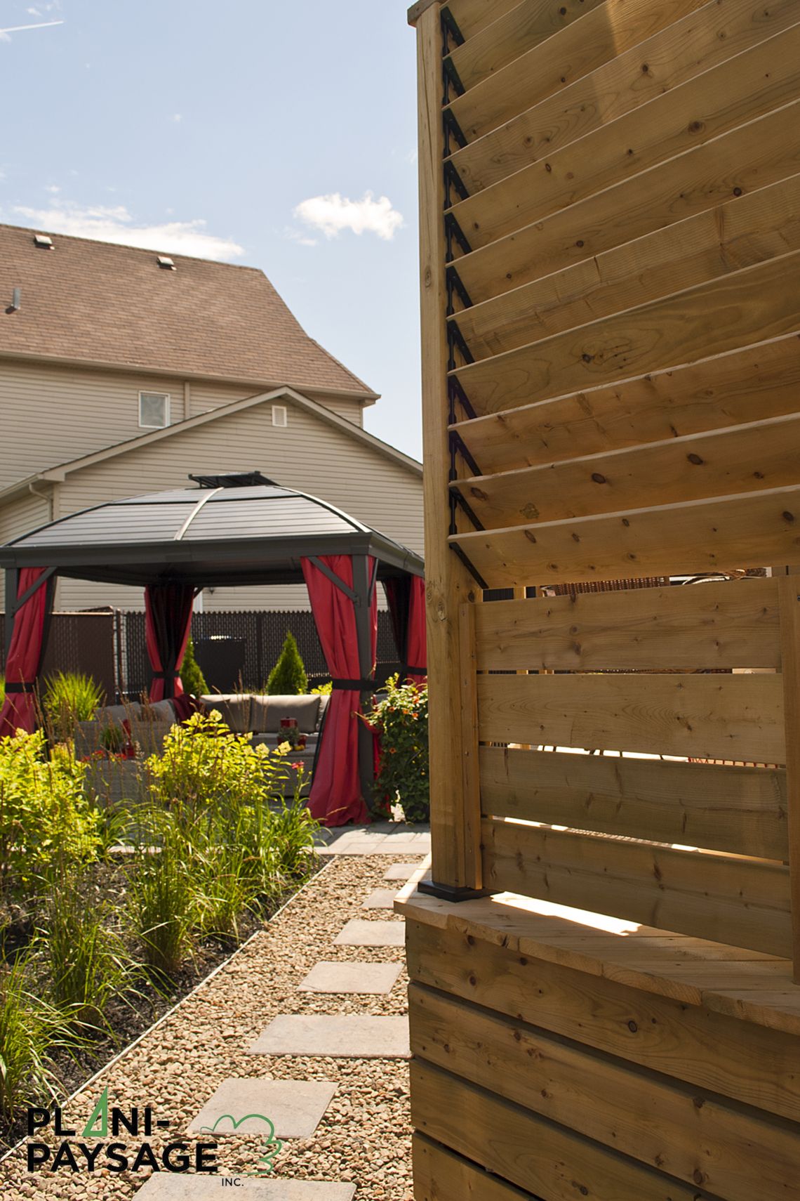 Écran intimité pour terrasse